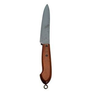 KN Stainless Steel Carving Slicer Knife Wooden Hand Swedenle